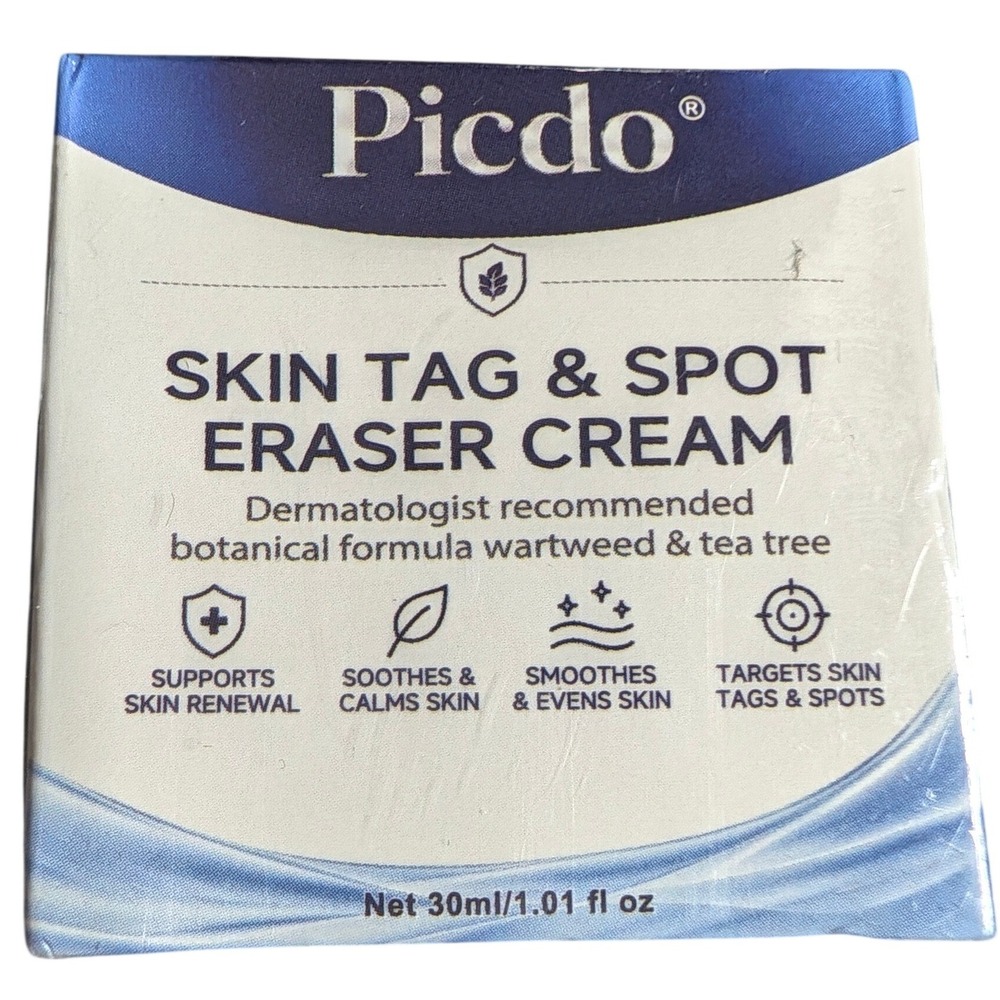 Picdo Skin Tag and Spot Eraser Cream 30ml 1.01 fl oz Botanical Formula USA Made